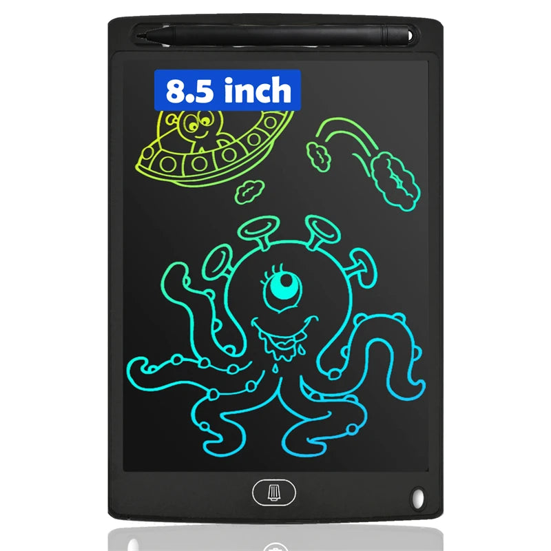 LCD Writing Tablet, Electronic Doodle Pad, 8.5 Inch Colorful Drawing Board for Kids, Eye Protection, Toys for children
