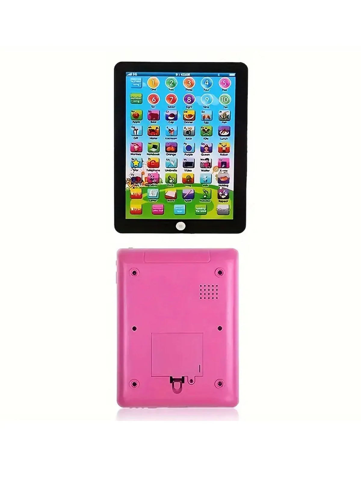 Simulation Tablet Toys, Kids Learning Pad/Tablet Interactive Toddler Toys With Words Numbers Alphabets Music Electronic Educatio