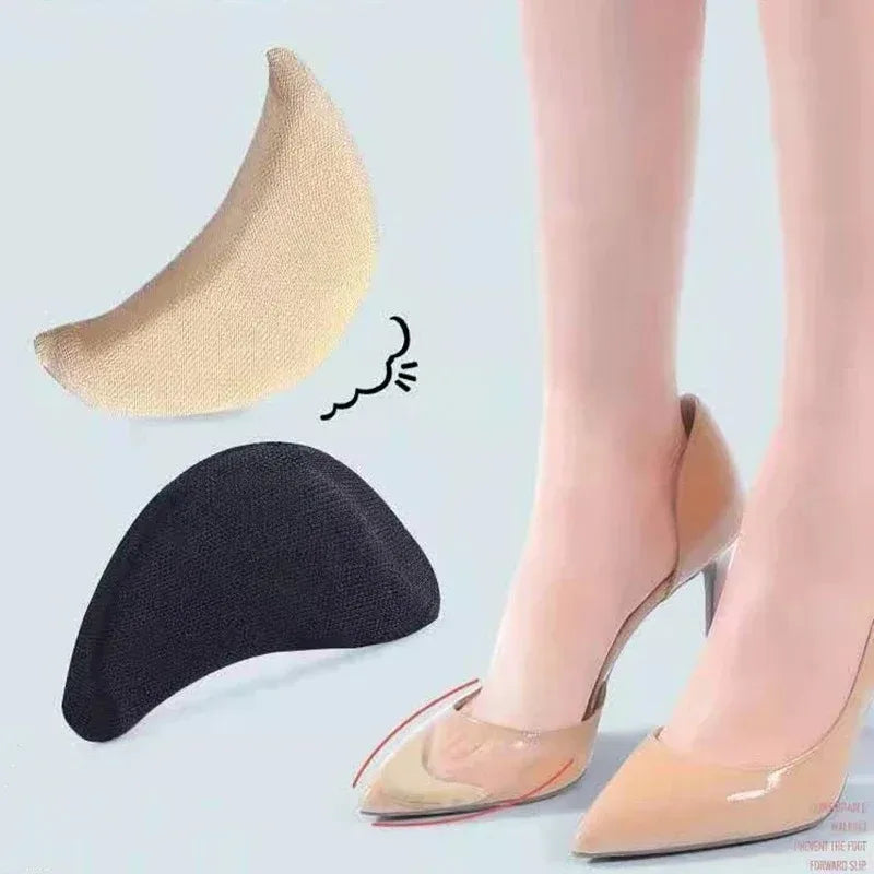 Toe Filler Inserts Shoes Too Big Unisex Breathable Soft Toe Plug Forefoot Pad Shoe Filler for High Heel Foot Pain Relief Women