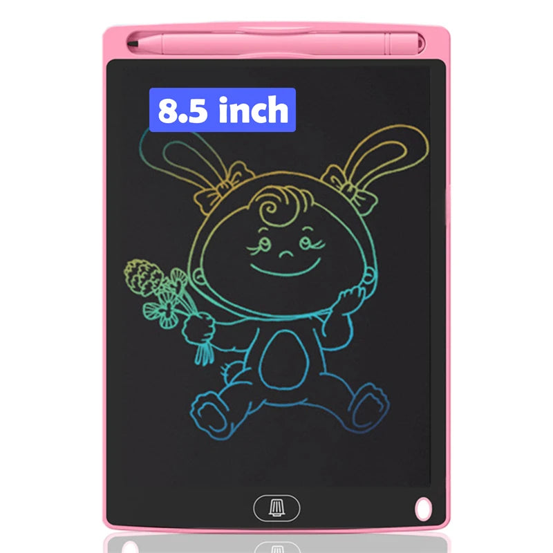 LCD Writing Tablet, Electronic Doodle Pad, 8.5 Inch Colorful Drawing Board for Kids, Eye Protection, Toys for children