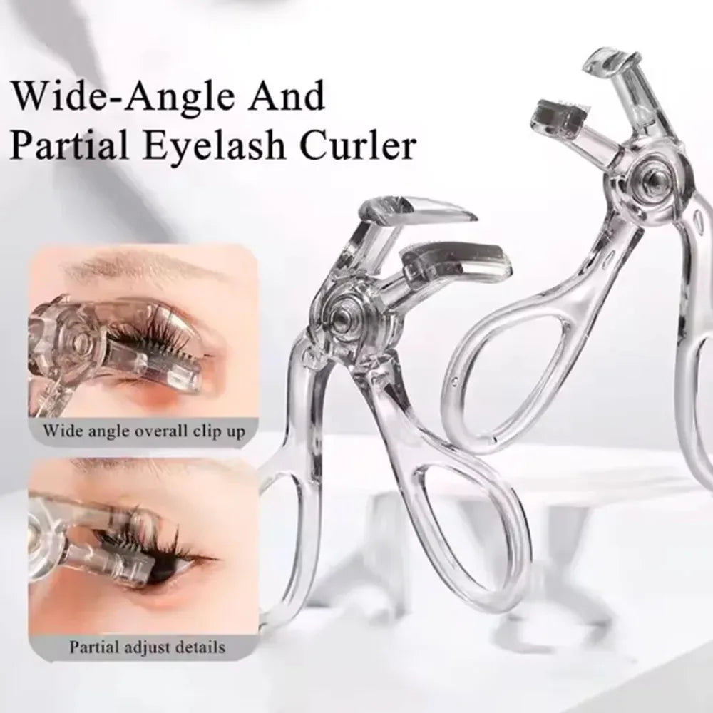 Dual Type Eyelash Curler with Comb