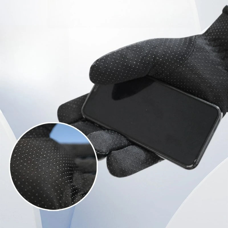 Winter Cycling Skiing Warm Gloves Fashionprinted Trend Finger Gloves Outdoor Sports Waterproof Gloves