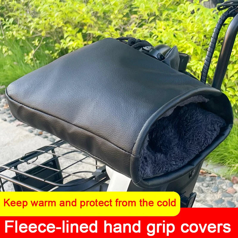 Winter Warmth Preservation Intensification Gloves For Hands Motorcycle Handlebar Muffs Waterproof Cold Weather Gear Bike Hand