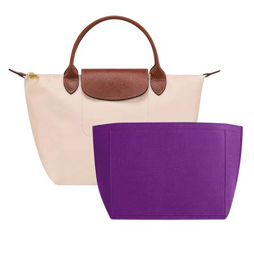Felt Insert Bag Fits For Longchamp Handbag Liner Bag Felt Cloth Makeup