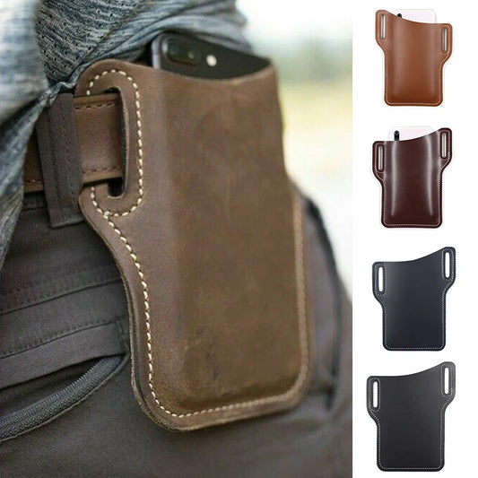 Men Phone Case Holster Cellphone Loop Holster Belt Waist Bag Props