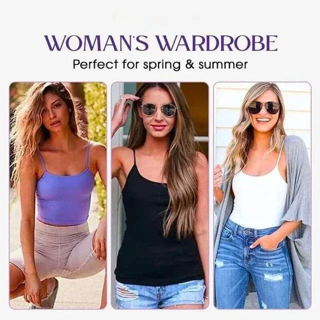 Camisole with Built-In Padded Bra