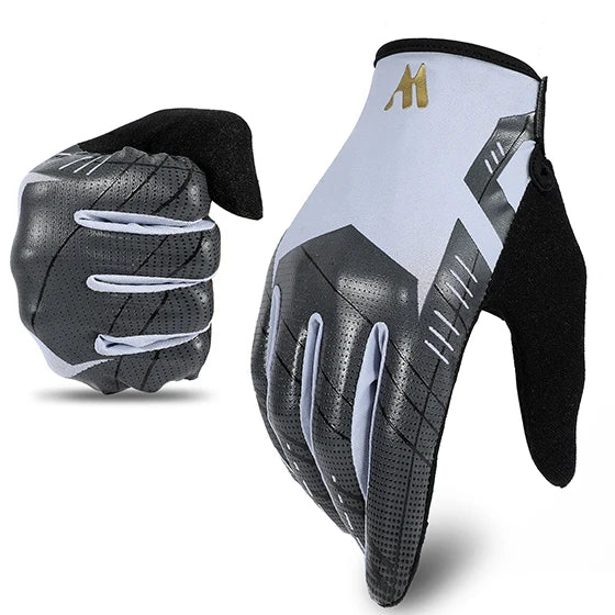 WEST BIKING Motorcycle Gloves Autumn Winter Cycling Gloves Touch Screen Shockproof Outdoor Sports Full Finger Gloves Equipment