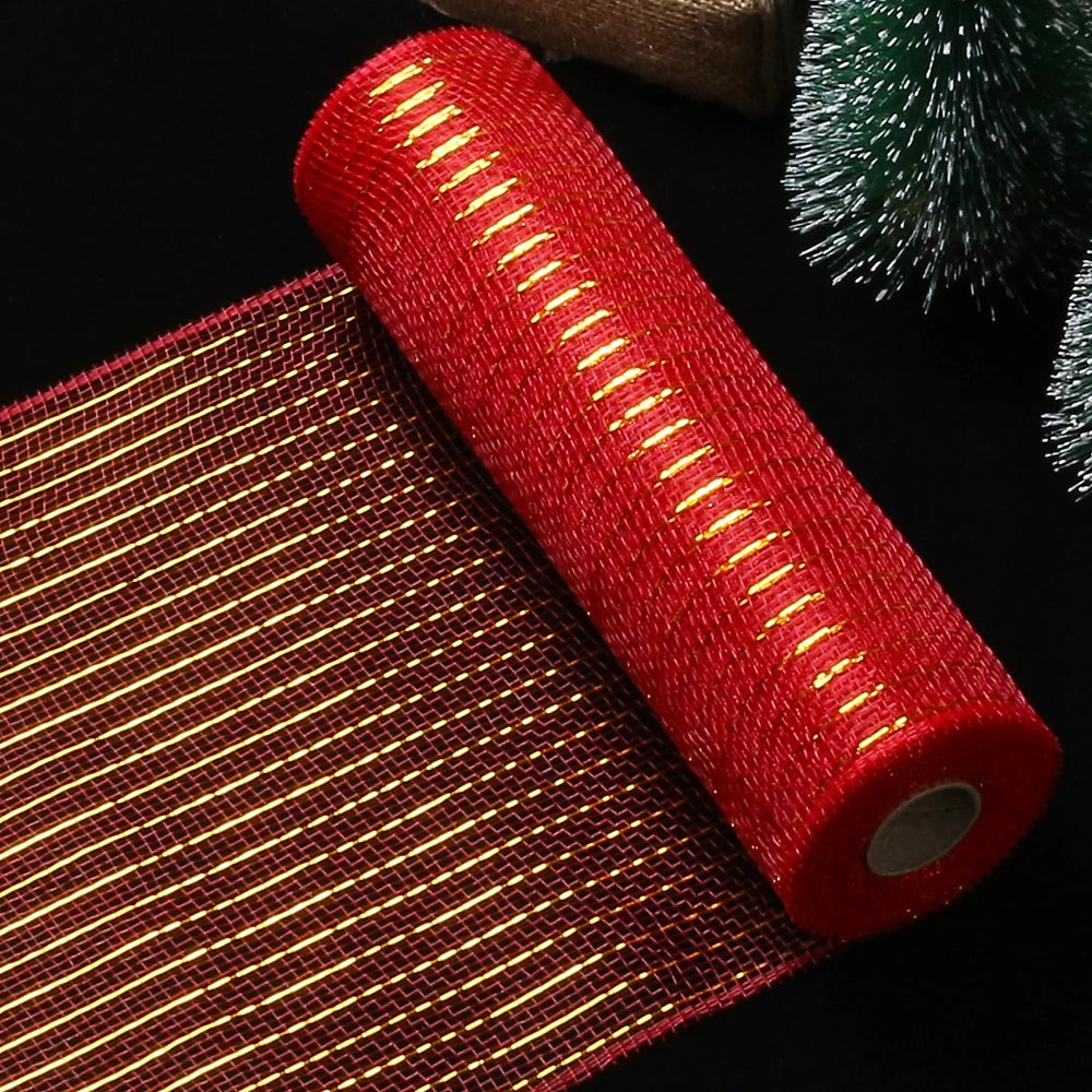9M Christmas Ribbon Decoration Hanging Christmas Tree Pendent Ornaments for Home Decor Navidad Party New Year 2026 Accessories