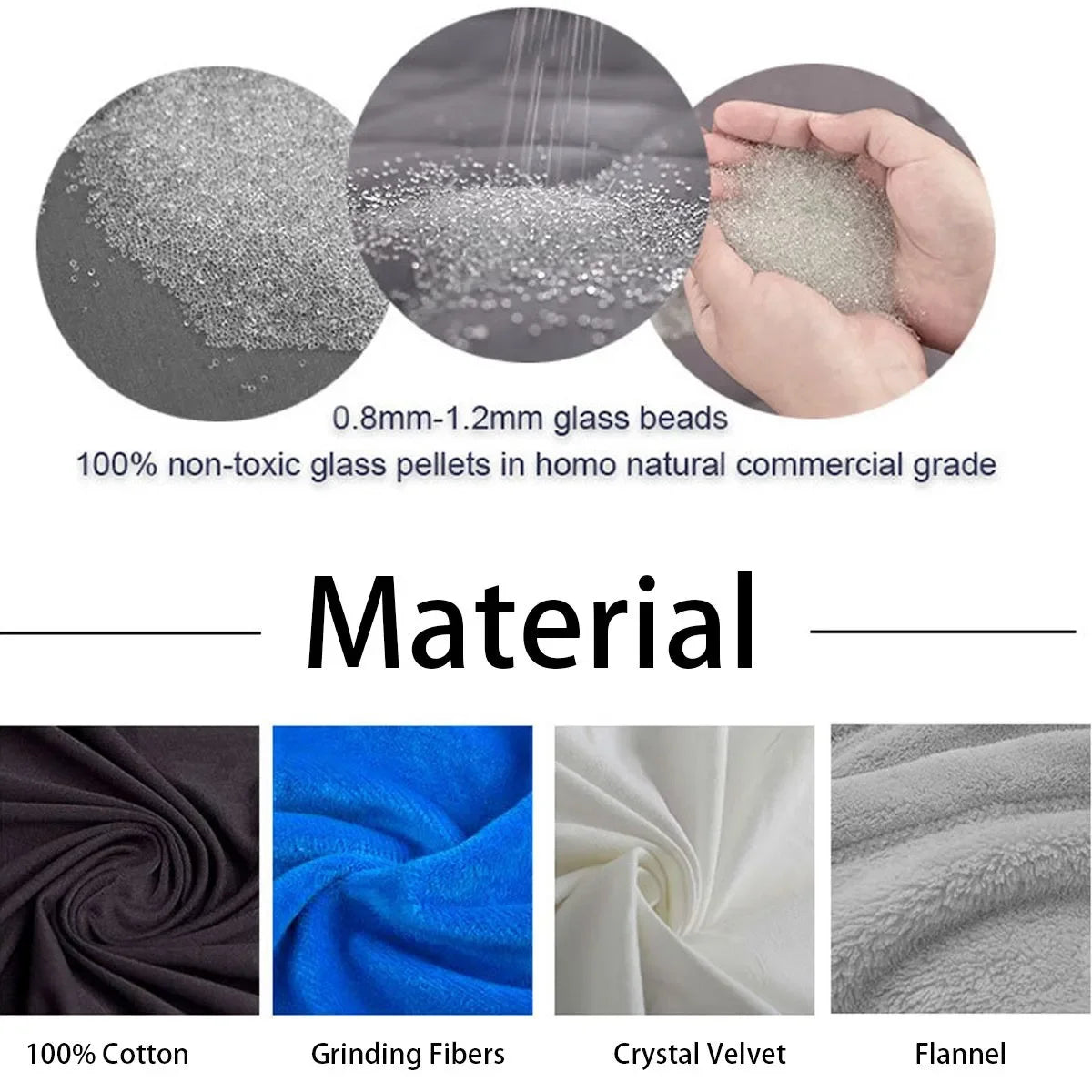 6 Size Weighted Blanket for Adult Blankets Decompression Sleep Aid Pressure Sleeping Blanket Heavy Blanket Throw Blanket Bed