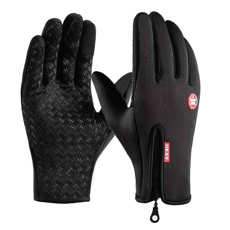 Winter Gloves For Men Women Touchscreen Warm Outdoor Cycling Driving Motorcycle Cold Gloves Windproof Non Slip GlovesLL