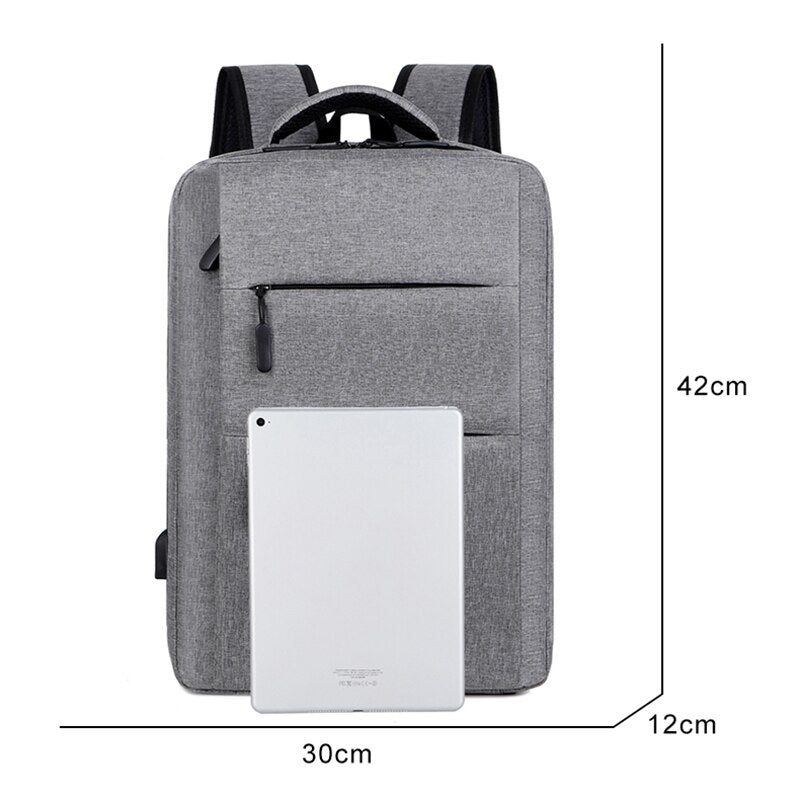 Mens Waterproof Oxford Cloth Multifunctional Laptop Rucksack