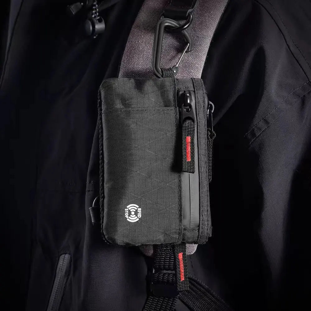 Edc Fashionable Rfid Anti-Theft Ultra-Thin Wallet |   Unisex Zipper