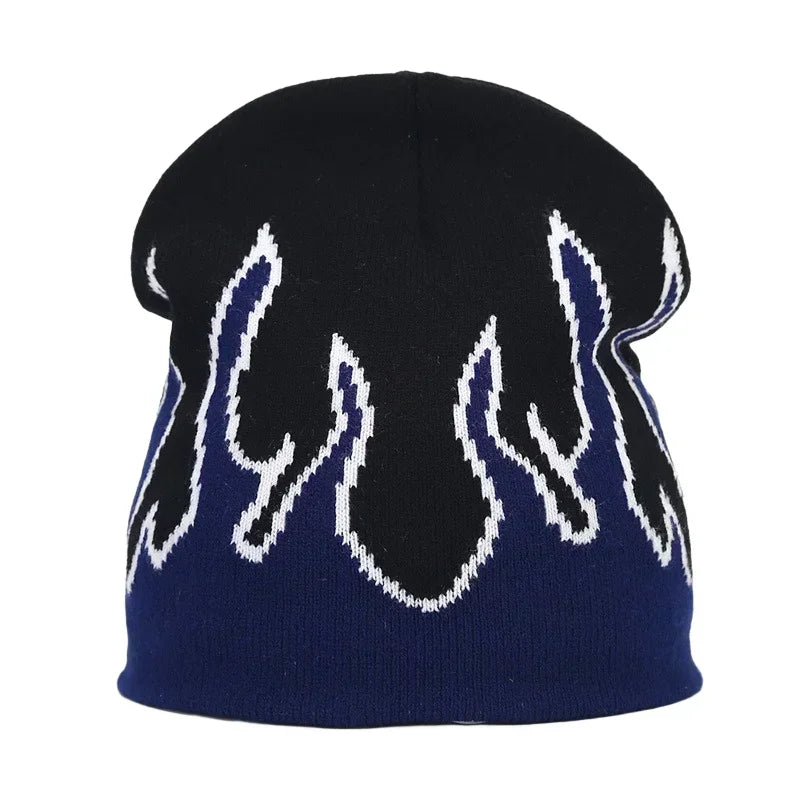 Y2K Letter Knitted Winter Autumn Beanie Cap Men Women Kanye Beanies Gorras Hombre Top Warm Skiing Hat Ear Hats Hip Hop Skullcap