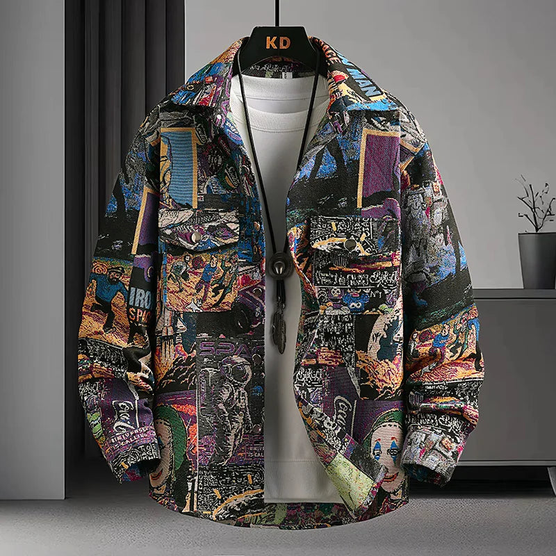 Casual Shirt Spring Autumn Mens Clothing Male Men's Streetwear Blouse Winter Streetdress Popular Elegant Hombre Fashion Shirt