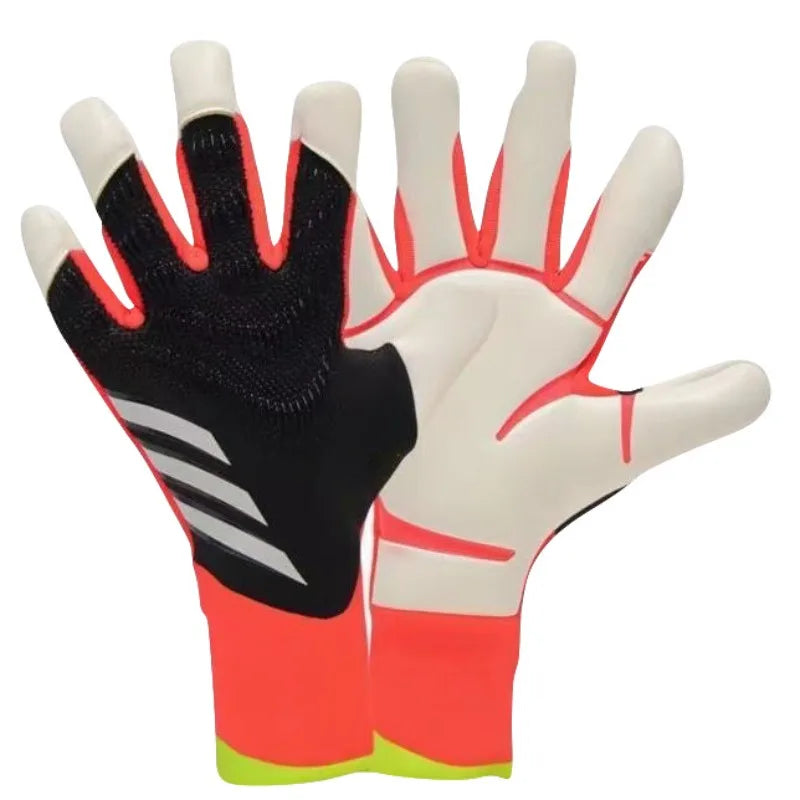 Goalie Gloves Goalkeeper Football Sports Accessories Adult Premium Latex Anti Slip Competitive Match Training Protective Supplie