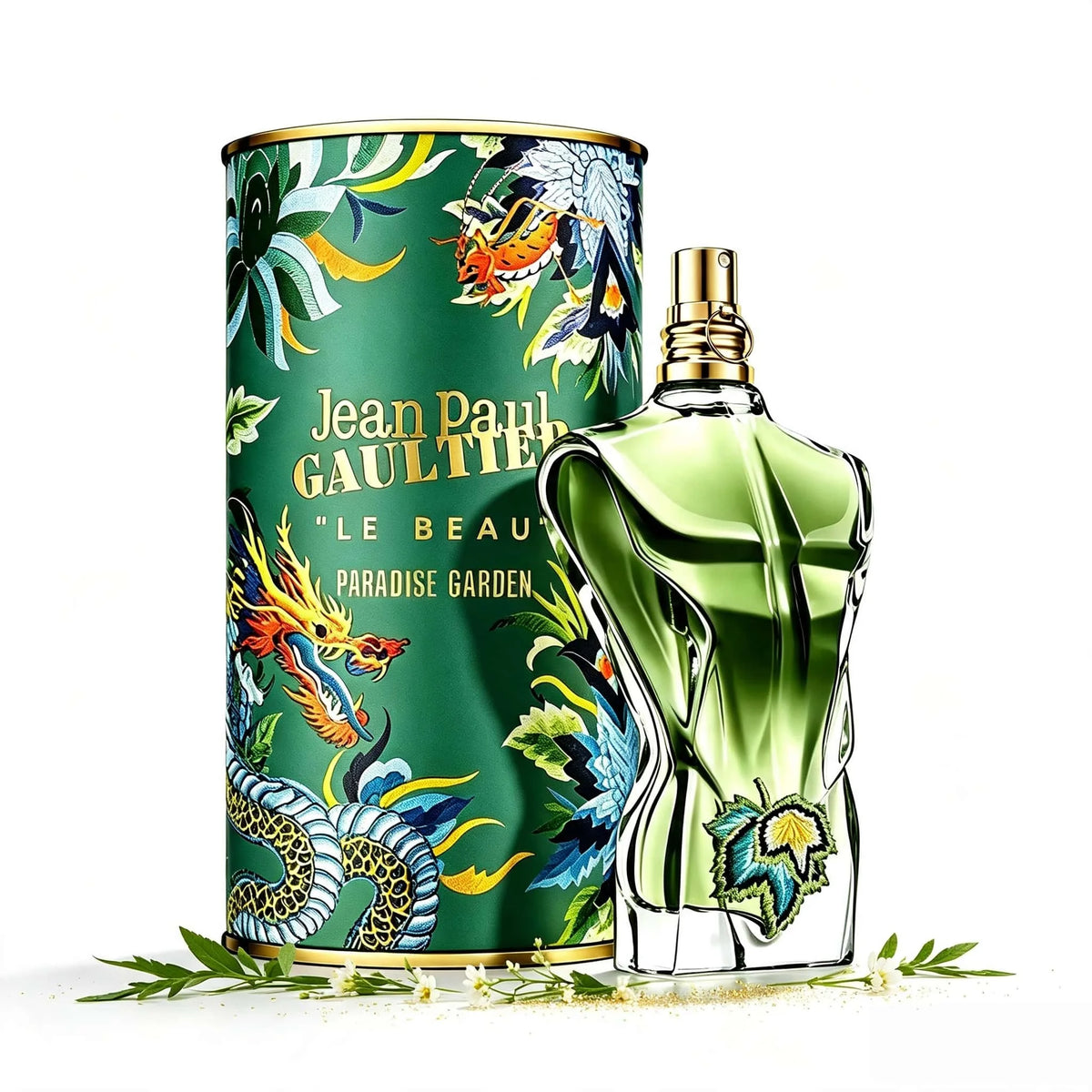 Jean Paul Gaultier Le Male Le Parfum EDP Intense 125ML Perfume For Men Deep Warm Vanilla Cardamom Woody Oriental Aroma Long Lasting Unique Matte Black Torso Shaped Bottle With Gold Cap Complete Brown Cylinder Box Dating Club