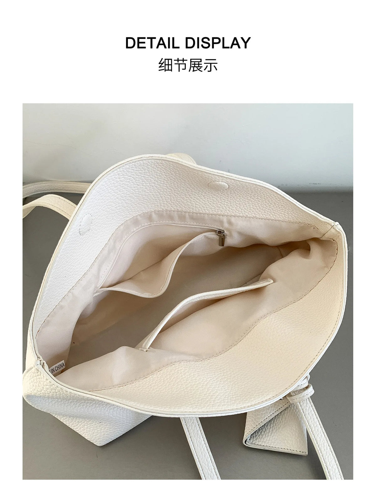 Fashion PU Leather Shoulder Bag For Women Handbags and Purses Luxury Ladies Underarm Bag Commute Female Totes Large Capacity