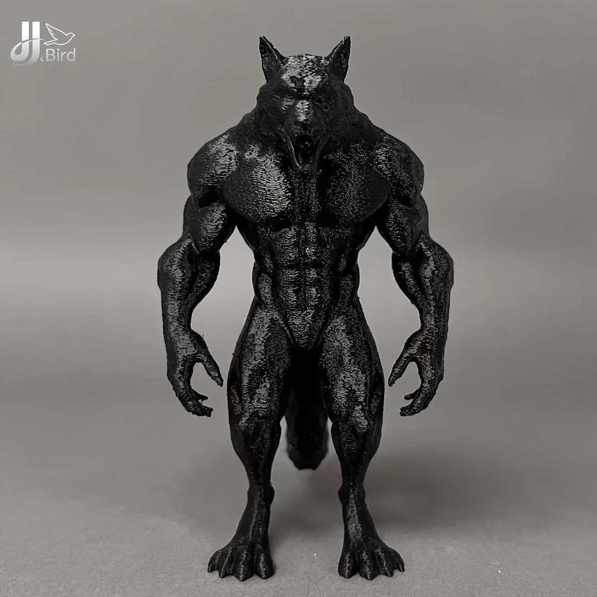 standing werewolf ornaments, realistic design-home decoration werewolf statue ornaments, suitable for Christmas, Valentine's Day