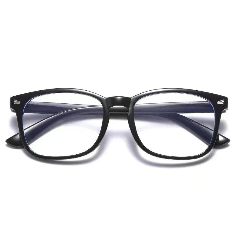 Classic Square Men's and Women's Fashionable Anti Blue Light Glasses Suitable for Daily Wear