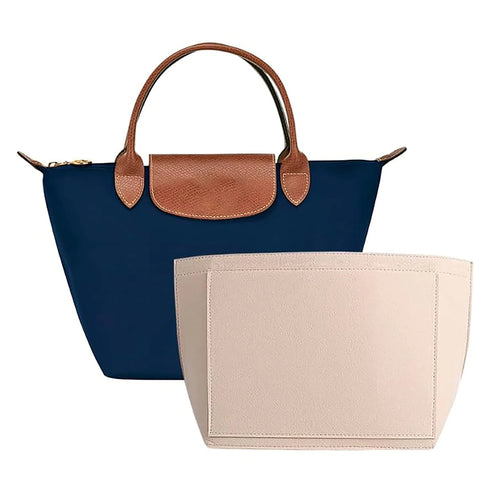 Felt Insert Bag Fits For Longchamp Handbag Liner Bag Felt Cloth Makeup