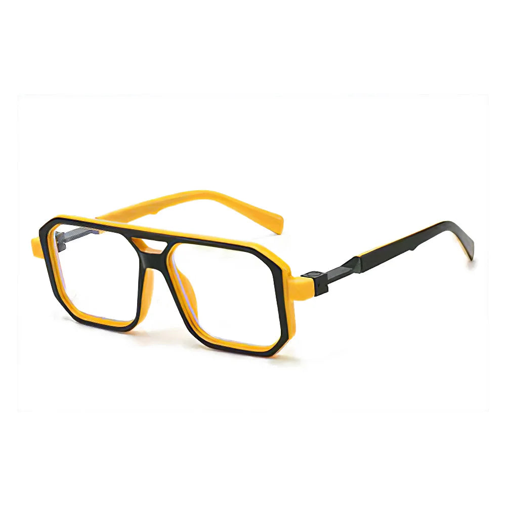 Light Frame Anti Blue Glasses Transparent Black Optical Glasse Women Men Square Eyewear Blocking eyeglasse Spectacle Eyeglasses