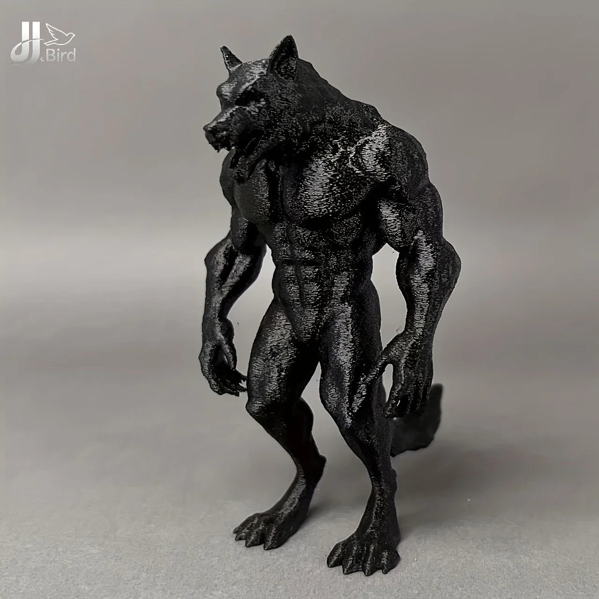 standing werewolf ornaments, realistic design-home decoration werewolf statue ornaments, suitable for Christmas, Valentine's Day