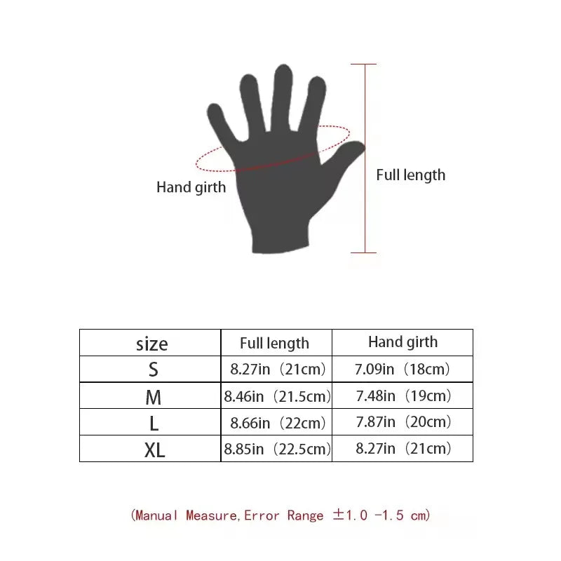 Winter Motorcycle Riding Gloves Waterproof Windproof Cycling Gloves Snowboard Motorcycle Driving Warm Touchscreen Zipper Glove