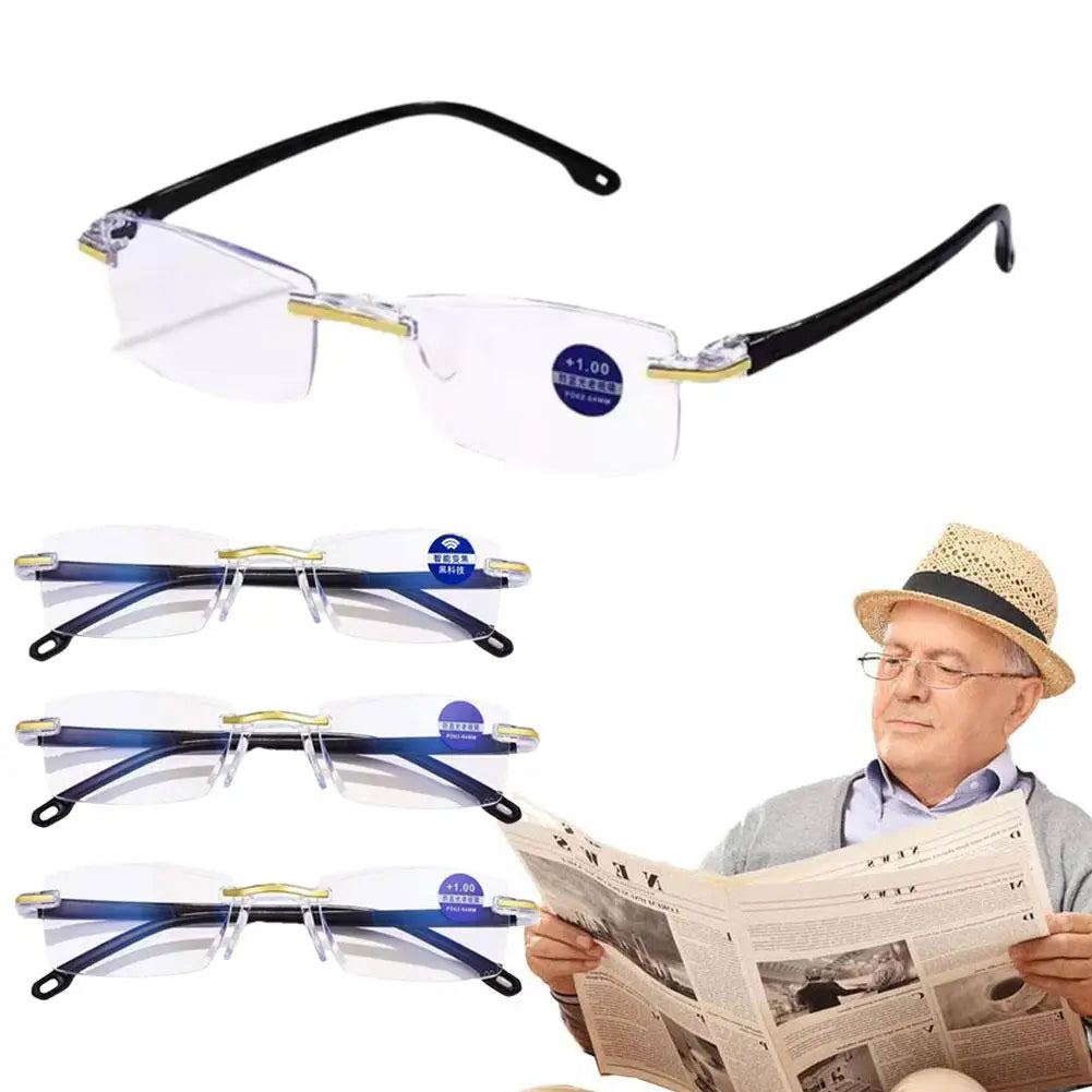 Blue Light Blocking Glasses for Men Women Computer Gaming Glasses TV Glasses Lightweight Anti-Glare Eyestrain Reading Eyewear