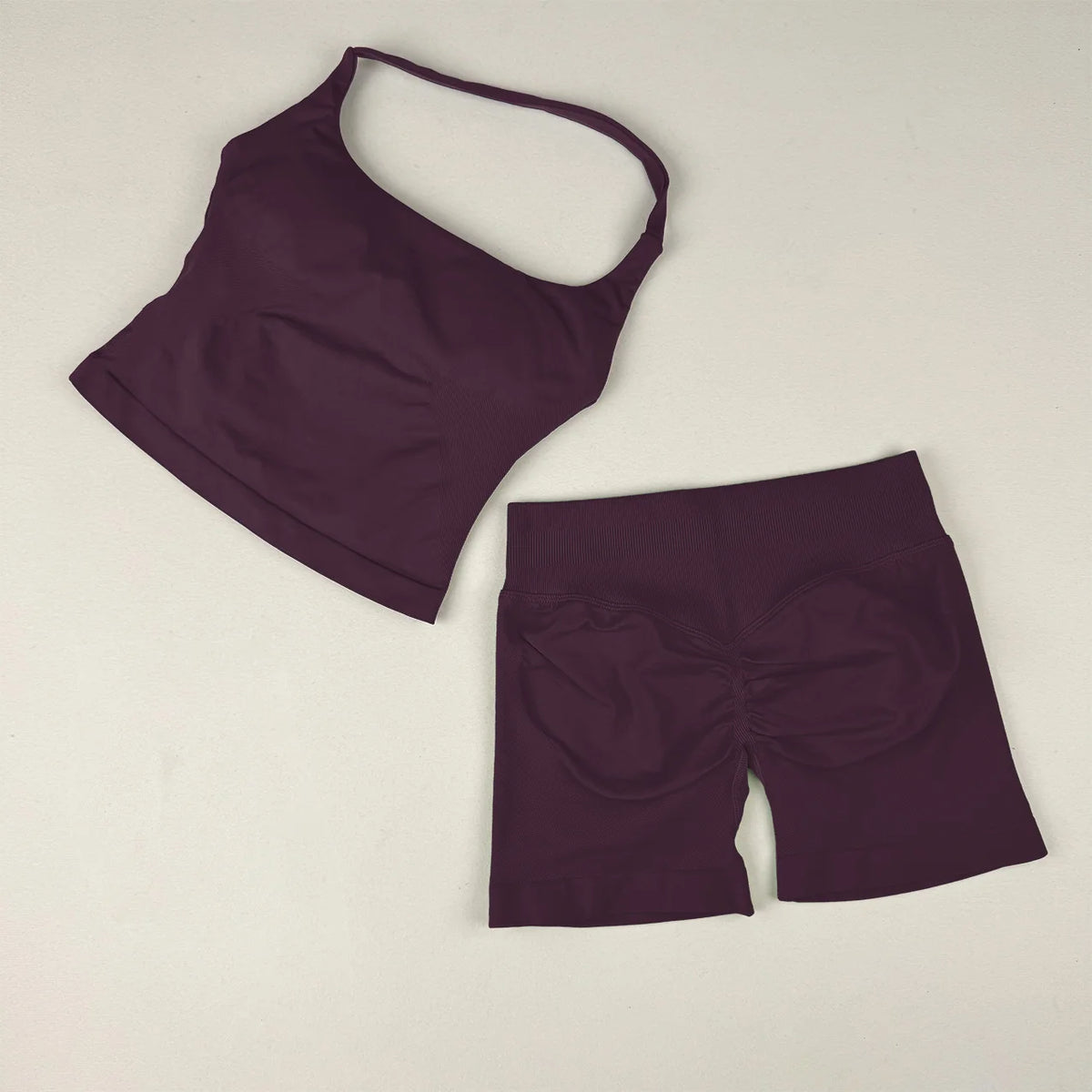 Open Back Longline Yoga Set, 2 Piece