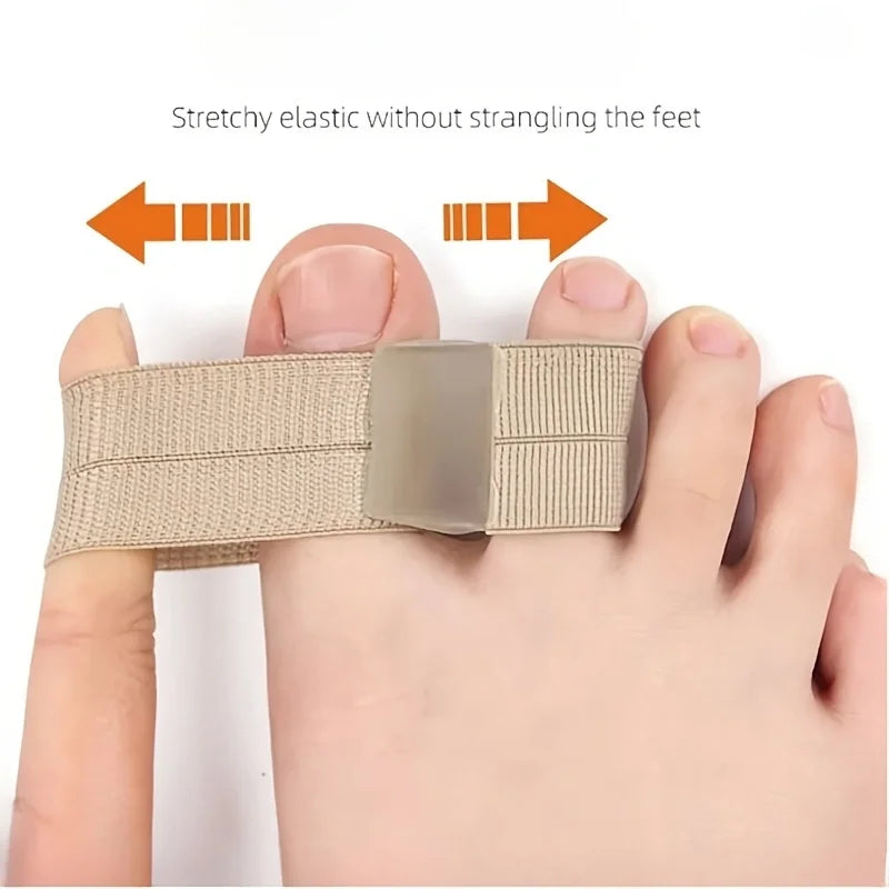 Bunion Aligner, Toe Alignment Splint for Women Men, Big Toe Spacers, Breathable