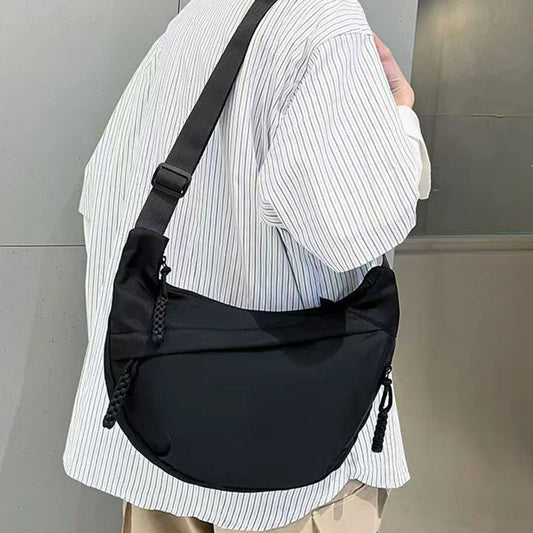 Casual Women's Nylon Crossbody Bag, Large Capacity Hobo Shoulder Purse