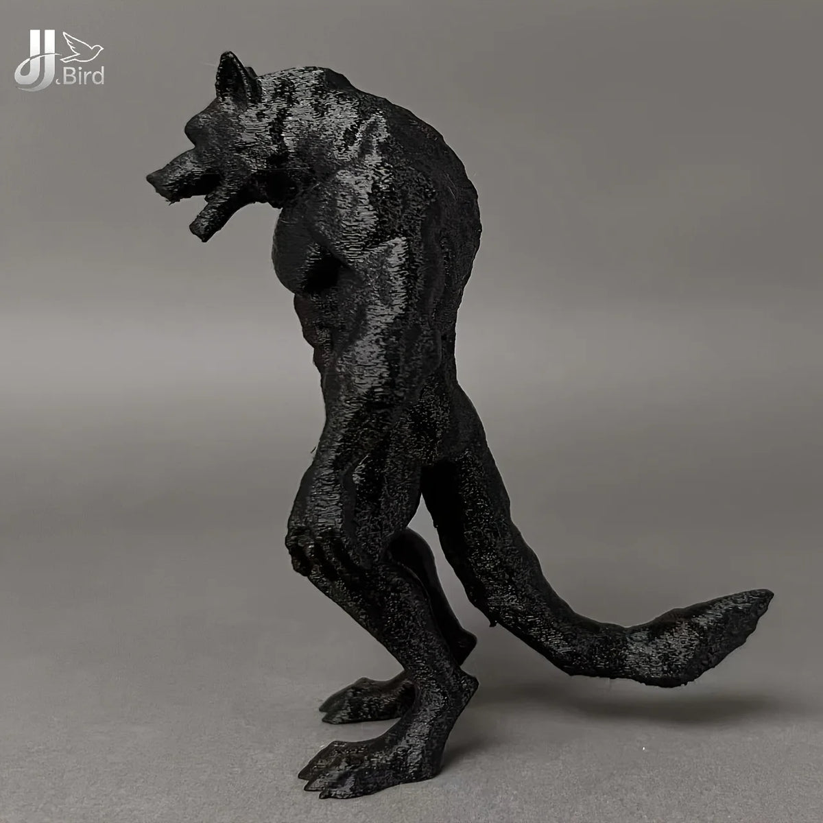 standing werewolf ornaments, realistic design-home decoration werewolf statue ornaments, suitable for Christmas, Valentine's Day