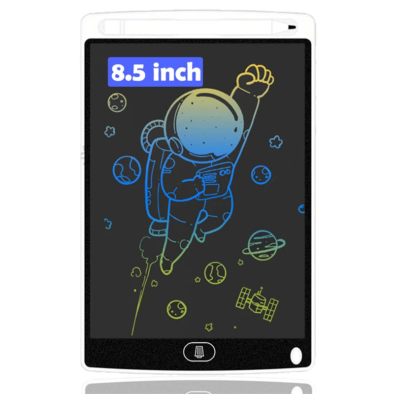 LCD Writing Tablet, Electronic Doodle Pad, 8.5 Inch Colorful Drawing Board for Kids, Eye Protection, Toys for children