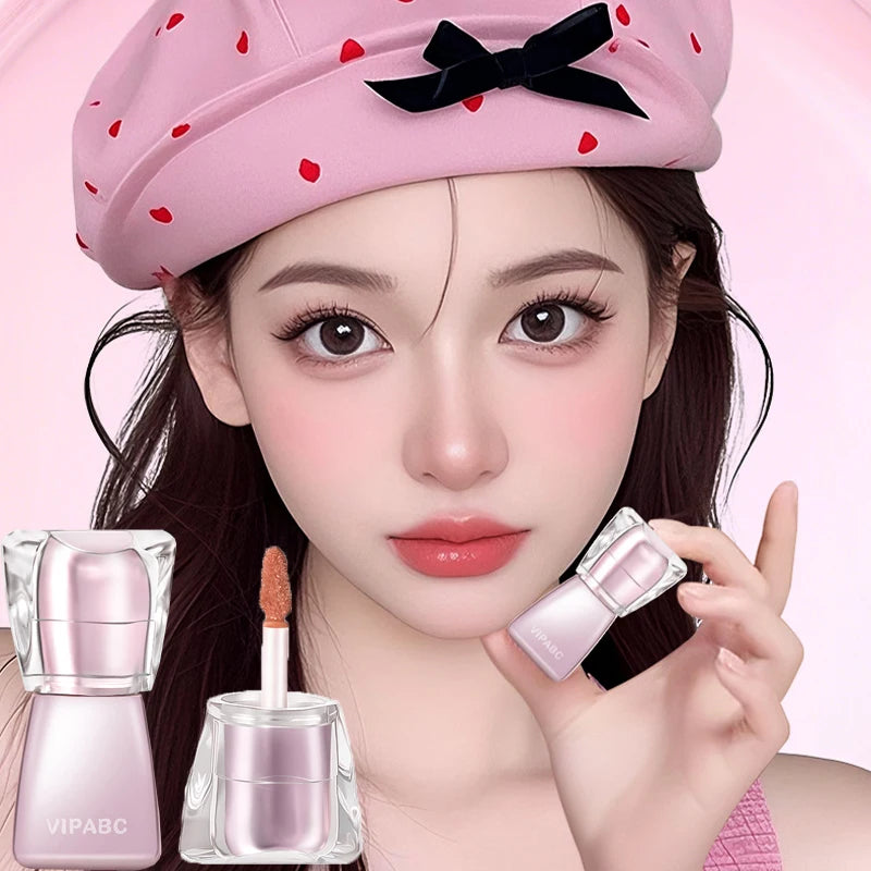 Water Light Crystal Gloss Lip Tint — Autumn/Winter Hydrating Formula, Mirror-Gloss Finish, Youthful Plumping Effect