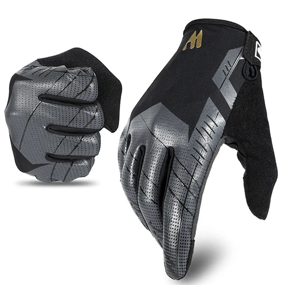 WEST BIKING Motorcycle Gloves Autumn Winter Cycling Gloves Touch Screen Shockproof Outdoor Sports Full Finger Gloves Equipment