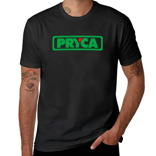 men clothing  harajuku  streetwear Short Sleeve  Summer   2024 summer clothes Oversized  mens t shirts pack New Pryca T-Shirt