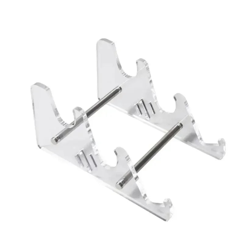 Clear Acrylic Mechanical Keyboard Display Stand Single Double Layer Storage Tray Holder Organizer Support Bracket For Keyboard