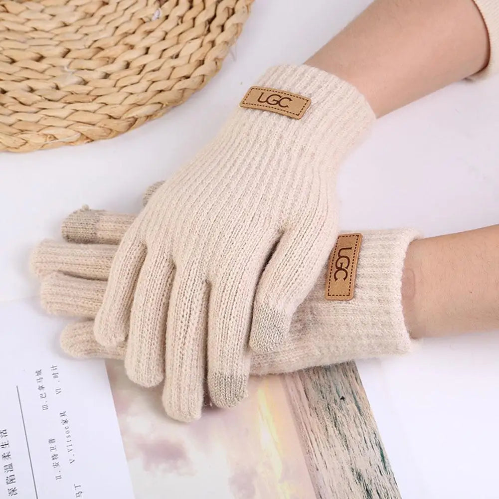 Winter Gloves Maillard Cycling Cold Resistant Gloves High Quality Warm Fleece Lined Driving Antifreeze Winter Gloves