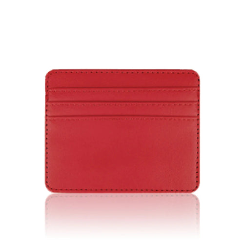 Ultra-thin Leather Mini Wallet Slim Bank Credit Card Holder Men's