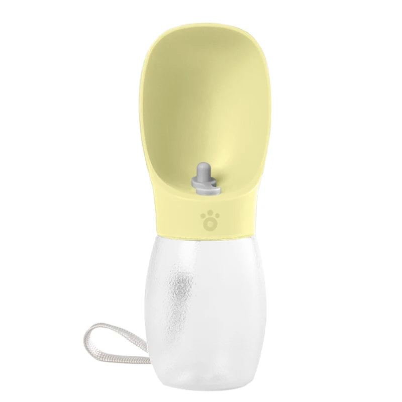 Portable Dog Water Bottle and Bowl, 300ml