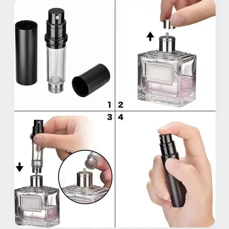 Refillable Perfume Atomizer Travel Bottle