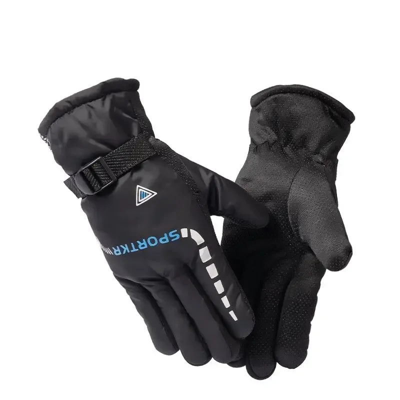 Winter warm Gloves Outdoor ski motorcycle Men Waterproof Winter Cycling Gloves Windproof Bicycle Riding Motorcycle Warm Gloves