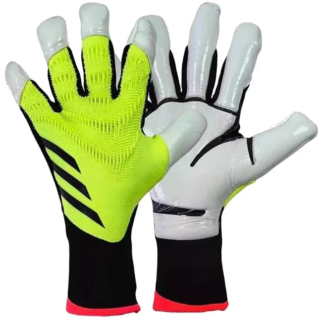 Goalie Gloves Goalkeeper Football Sports Accessories Adult Premium Latex Anti Slip Competitive Match Training Protective Supplie