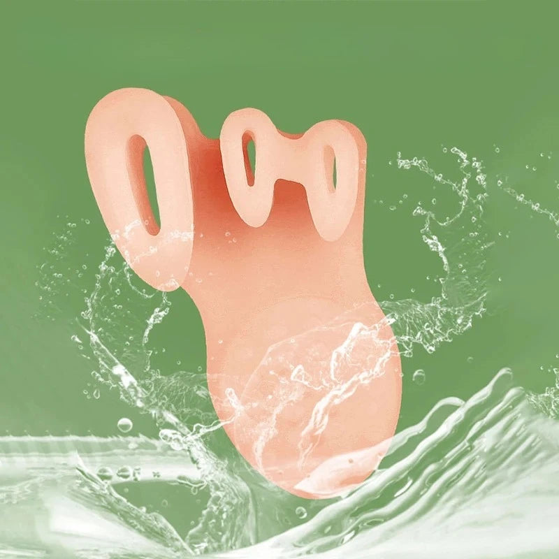 1pair  Gel Toe Separators & Ball of Foot Cushions Toe Spacers to Your Toes