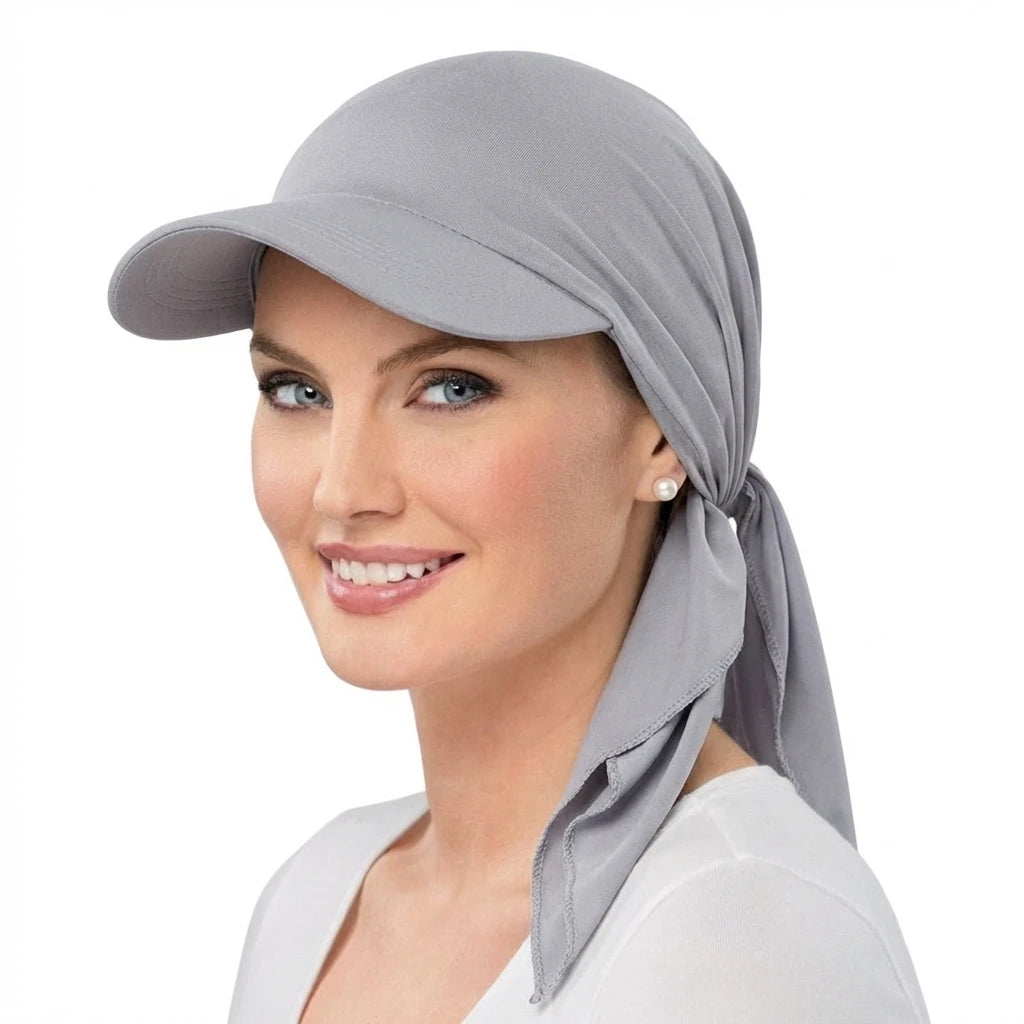 Women Classic Solid ColorTurban Hat Outdoor Brim Sunshade Hats Curved Hat  Baseball Cap Sun Hats Headscarf Scarf Femme