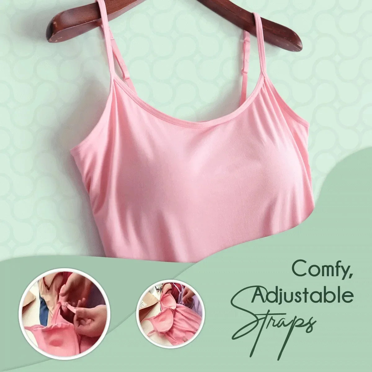 Camisole with Built-In Padded Bra