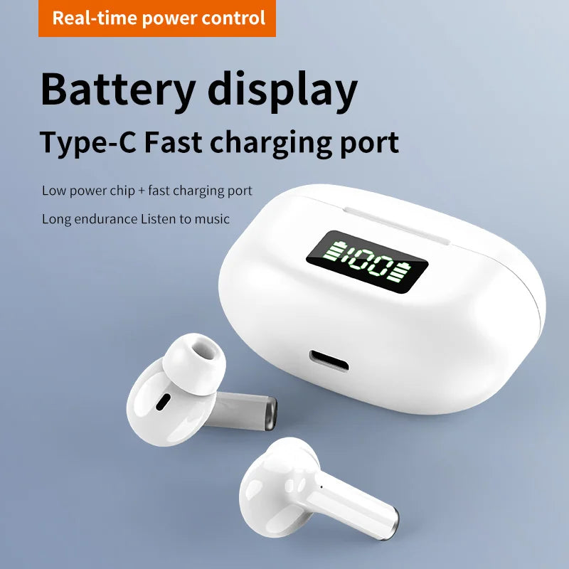 Wireless Earphones Bluetooth Headphone Gaming Headset TWS Sports Earbuds Noise Cancelling Headset