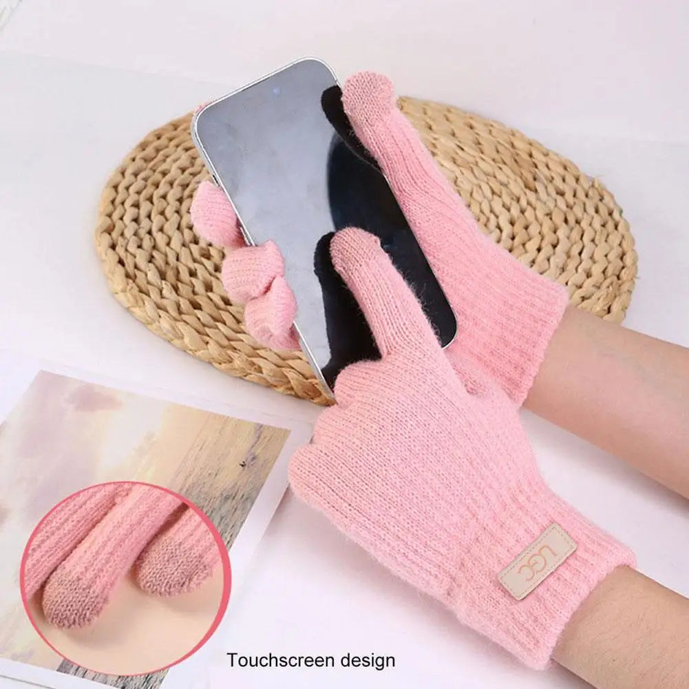 Winter Gloves Maillard Cycling Cold Resistant Gloves High Quality Warm Fleece Lined Driving Antifreeze Winter Gloves