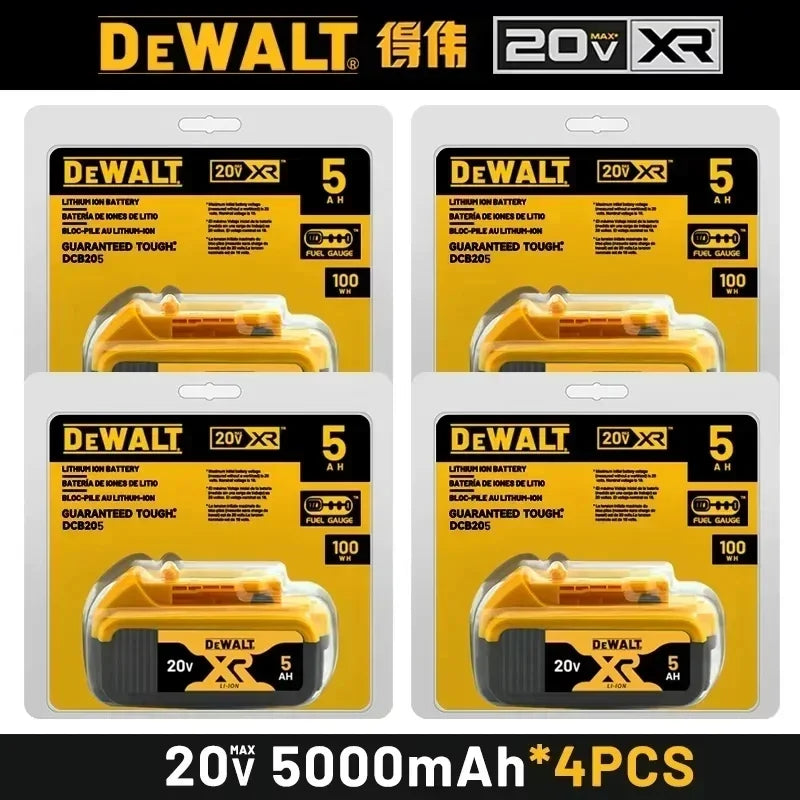 100%Original DEWALT 20V 6000mAh battery For DCB606 DCB609 DCB182 DCB205 DCB206 DCB209 power tool battery air transport