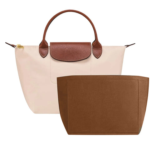 Felt Insert Bag Fits For Longchamp Handbag Liner Bag Felt Cloth Makeup